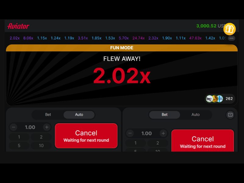 Елементи гри Aviator